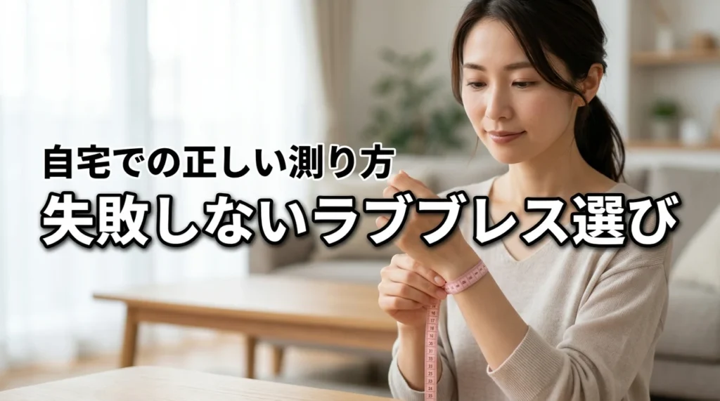 カルティエのラブブレスを自宅で正しく選ぶ！失敗しないサイズと測り方の正解