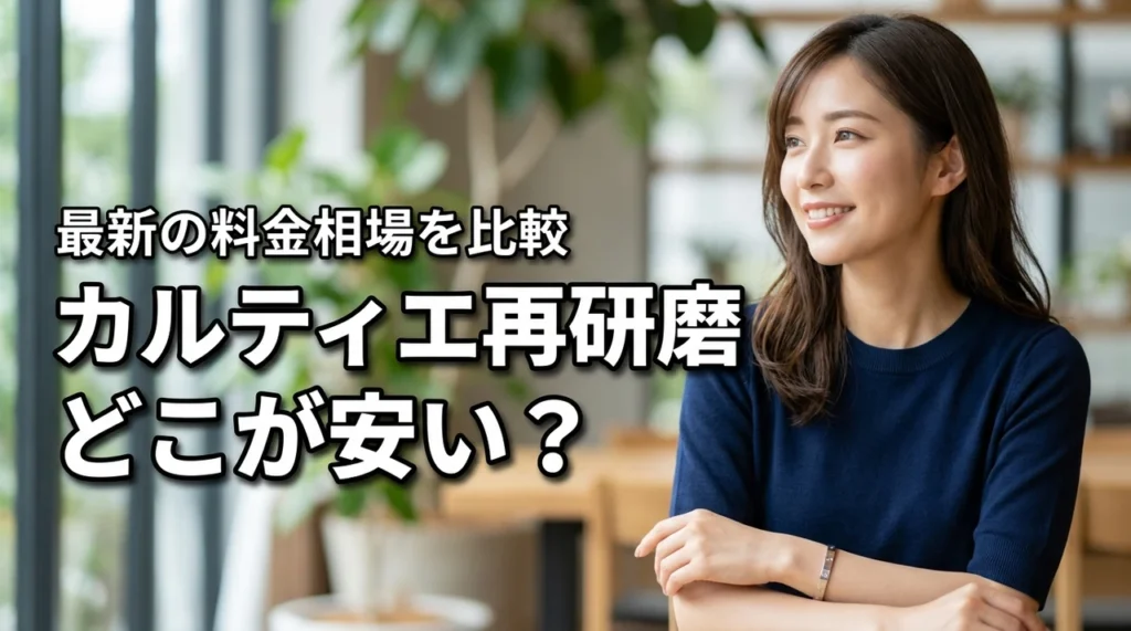 カルティエの再研磨はどこが安い？費用や2026年最新の料金相場を正規店と比較！