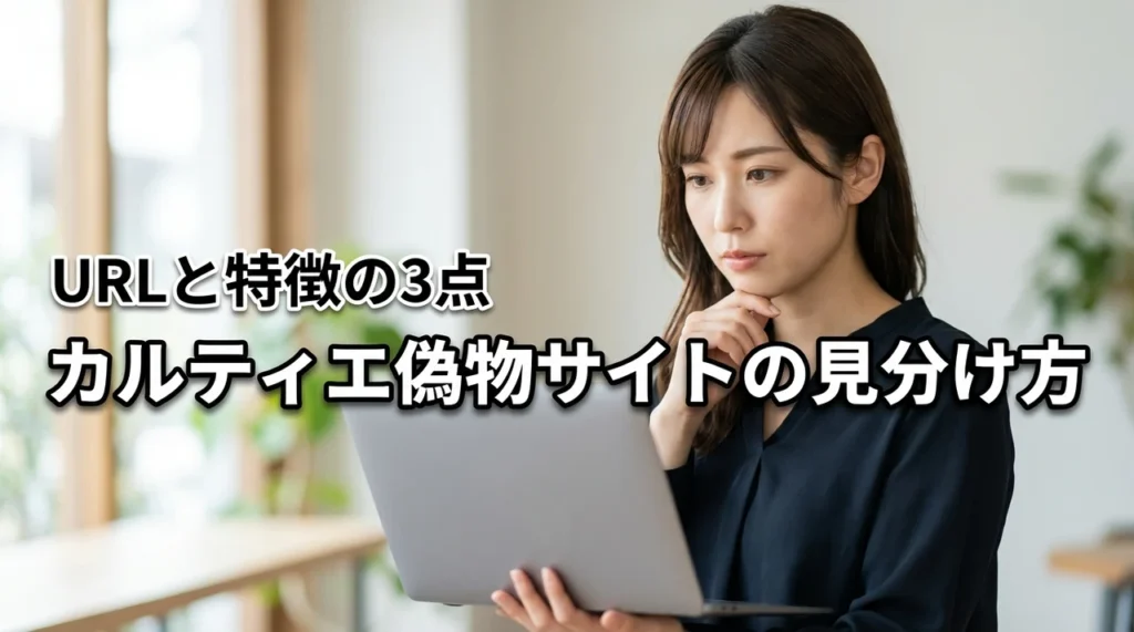 カルティエ偽物サイトをURLと特徴で判別する3つの決定的ポイント