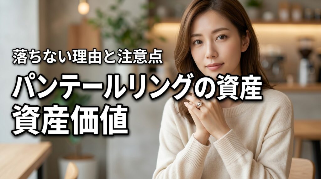 カルティエのパンテールリングの資産価値は？落ちない理由と購入前に知るべき注意点