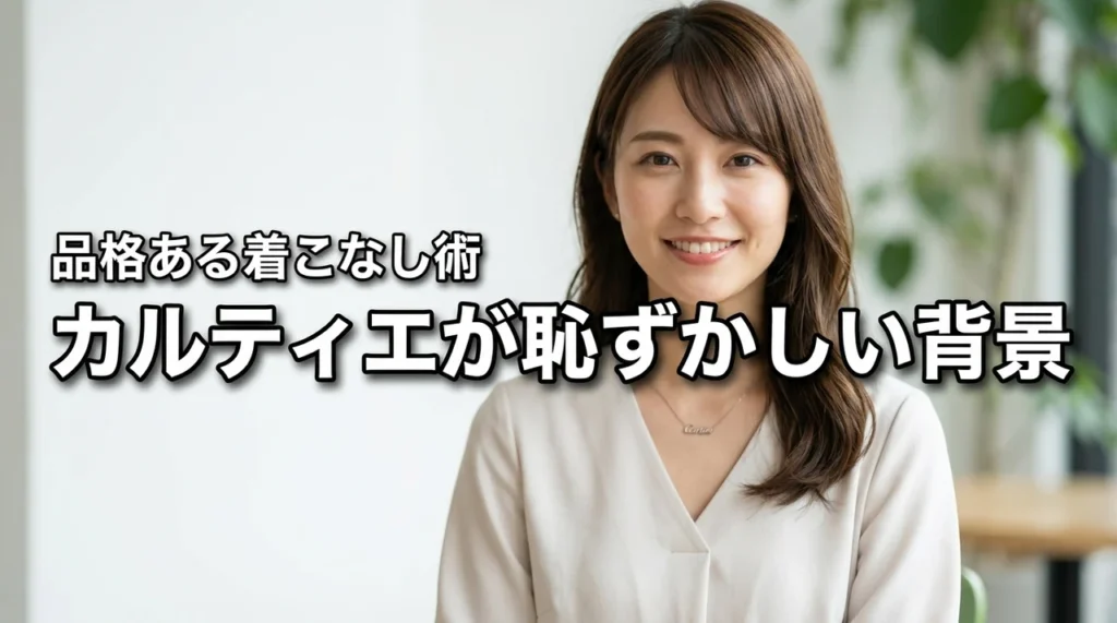 カルティエジュエリーが恥ずかしいと言われる背景とは？噂の真偽と品格ある着こなし