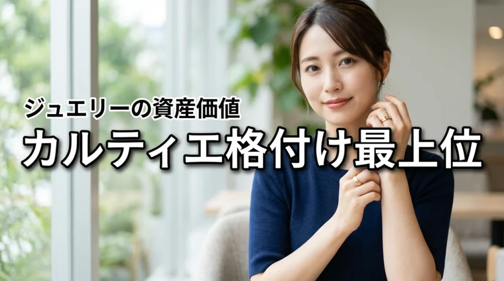 カルティエのブランド格付け2026は最上位！ジュエリー部門の評価と資産価値を徹底解説