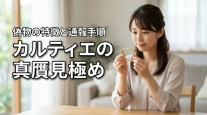 フリマアプリのカルティエジュエリーは本物？偽物の見分け方と通報手順を解説