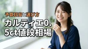 カルティエ ダイヤモンド 0.5カラットの値段相場2026|予算目安と選び方のコツ