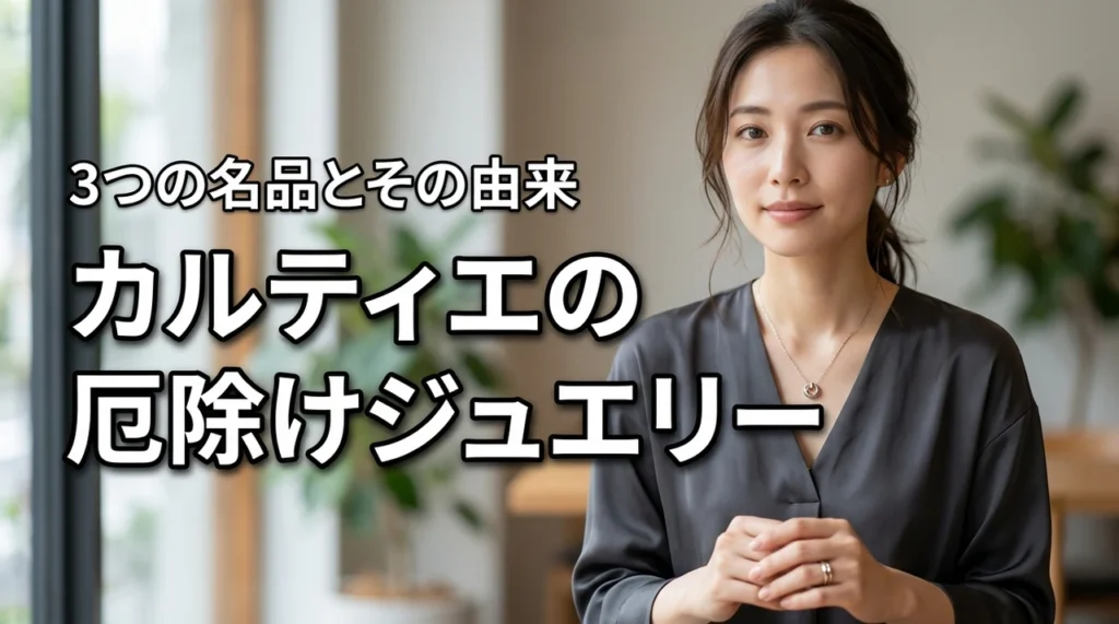 カルティエの厄除けジュエリーが持つ意味と由来｜お守りとして選ばれる3つのコレクション
